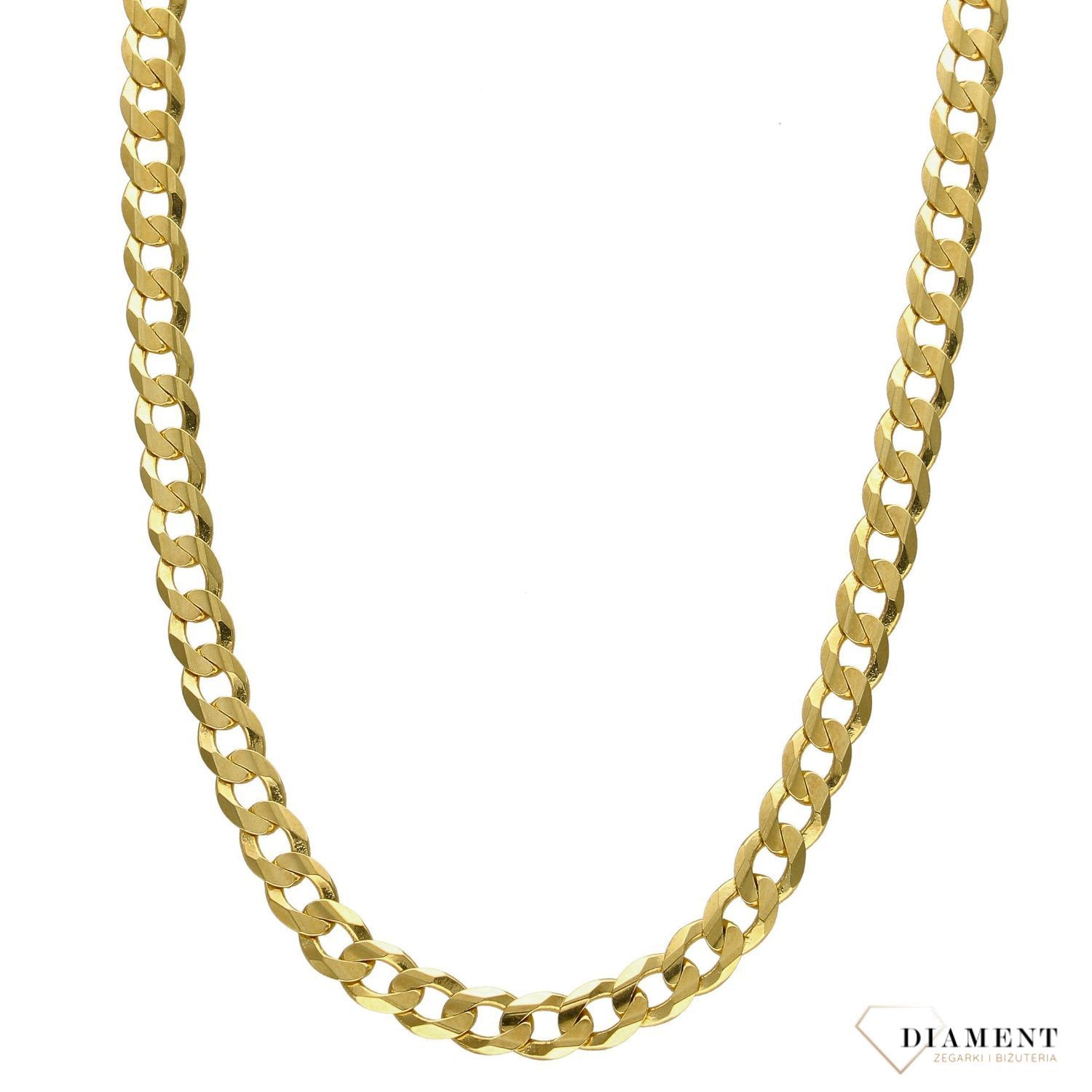 Złoty łańcuszek 585 pancerka 5 mm DIA-LAN-1119-585 5mm.jpg